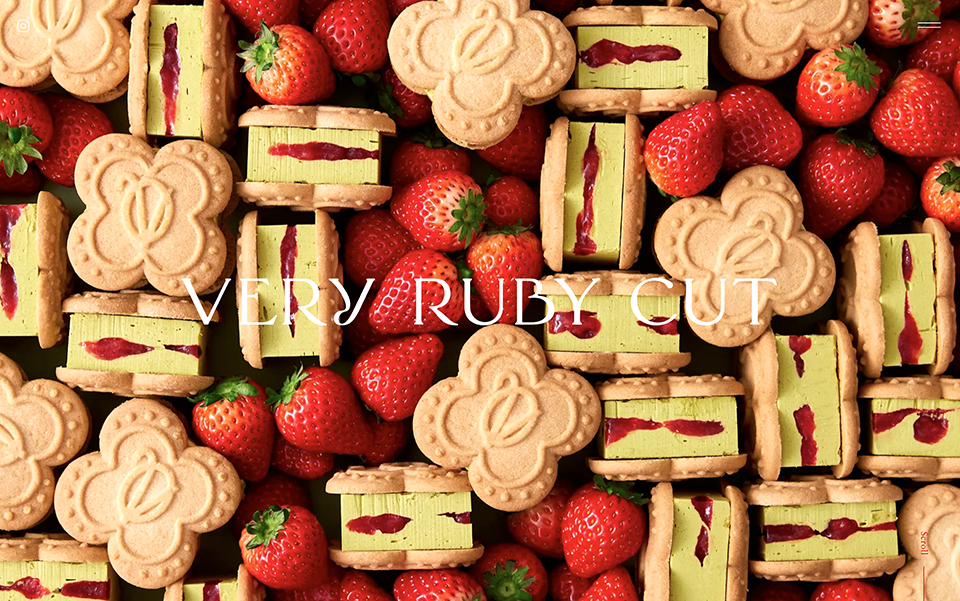 【 Brand Visual 】,VERY RUBY CUT